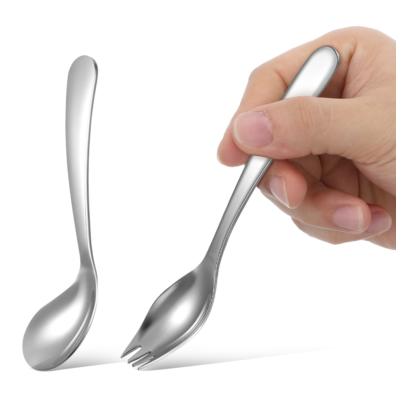 Self Feed Spoon - 1 Zestaw łyżek do karmienia ze