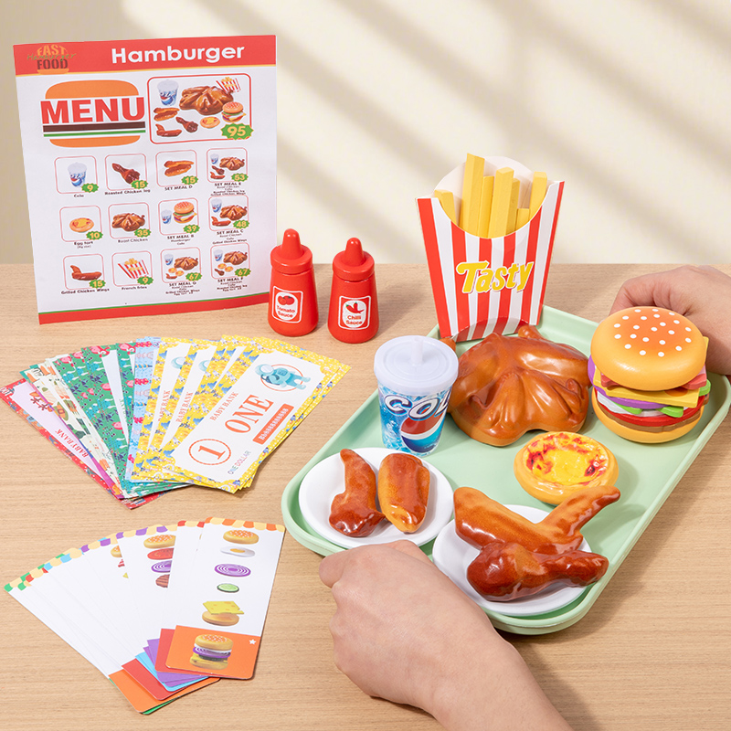 Baby Food Under 1 Year - Drewniany zestaw do zabawy w kuchnię
