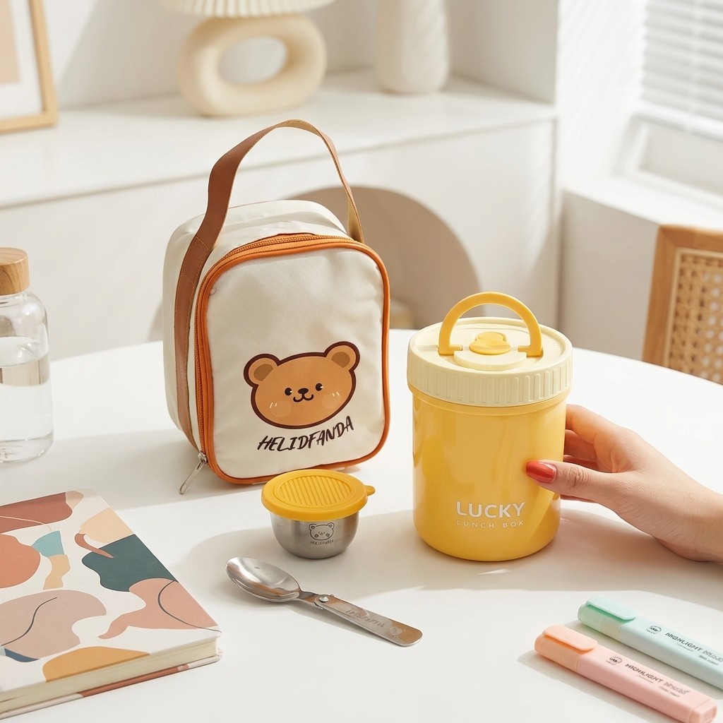 Baby Food Yogurt - Pojemnik na lunch z izolacją termiczną