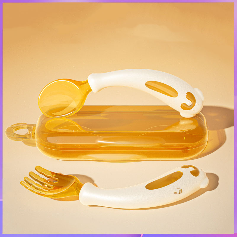 Baby Food Year Old - Łyżeczka i widelec dla niemowląt /