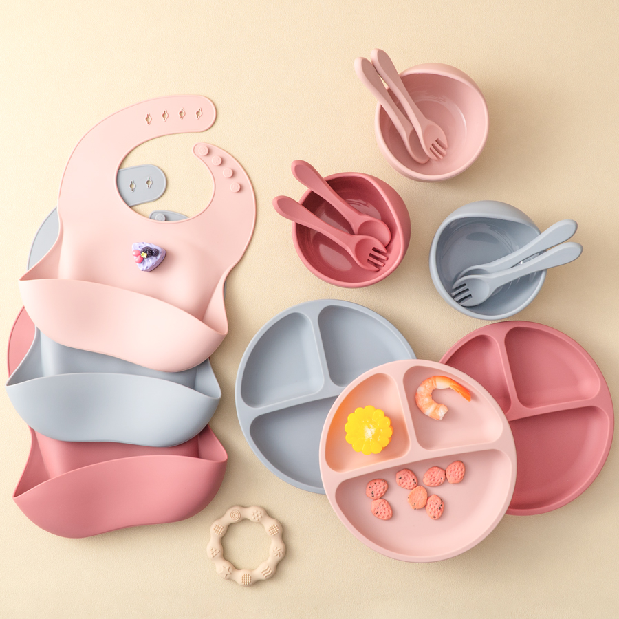 Baby Food Lunch - 5 sztuk silikonowy zestaw do karmienia