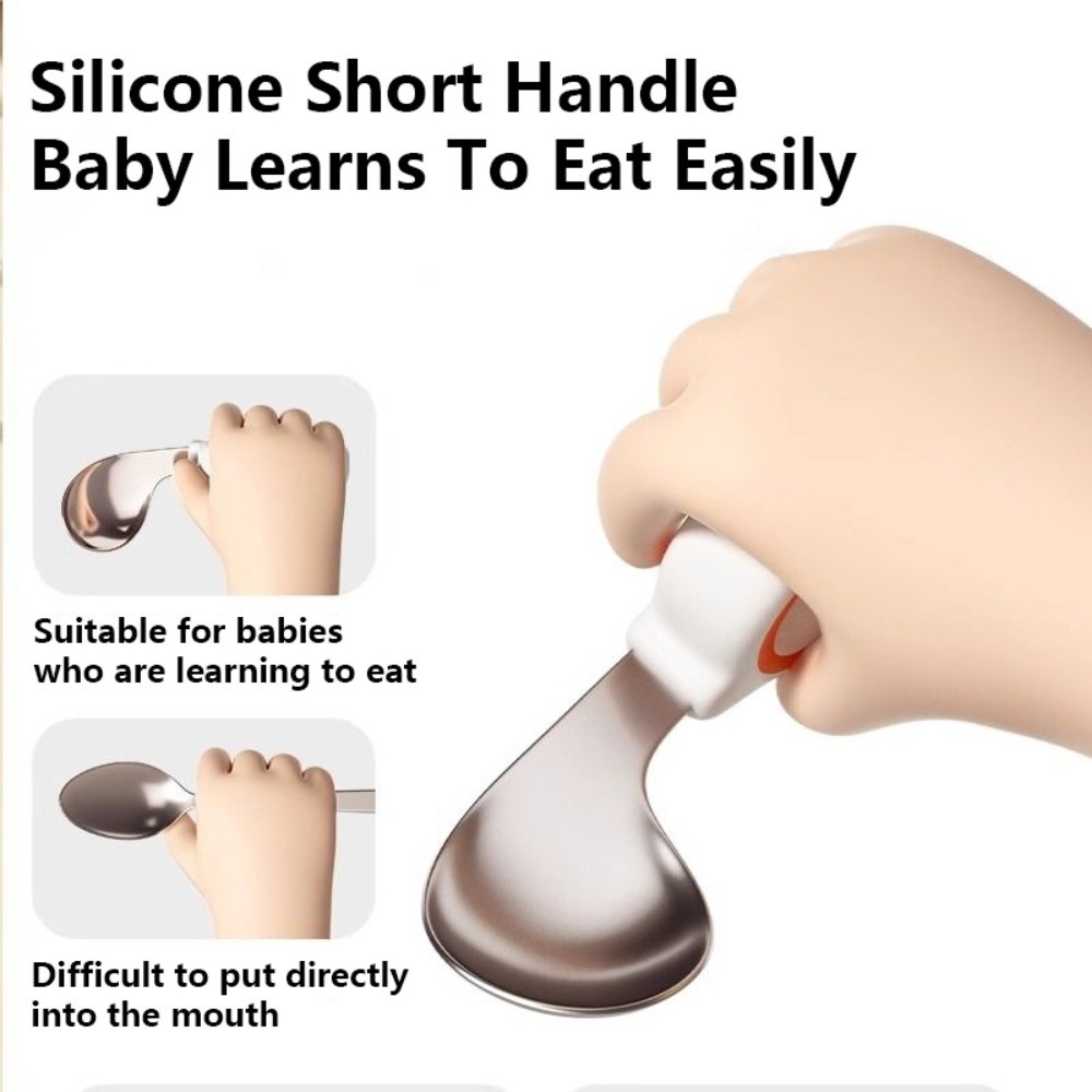 Self Feed Spoon - Silikonowy zestaw widelców i łyżek dla