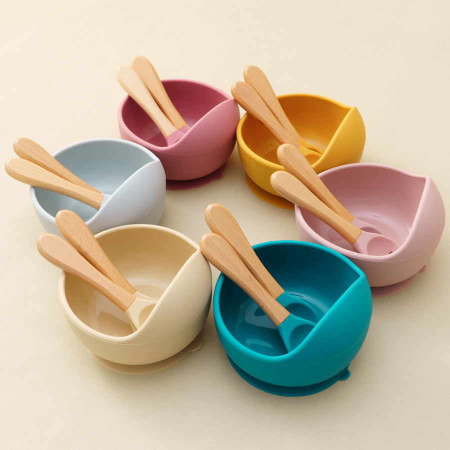 Baby Food Lunch - Mamaplan 3 szt. Silikonowy zestaw do