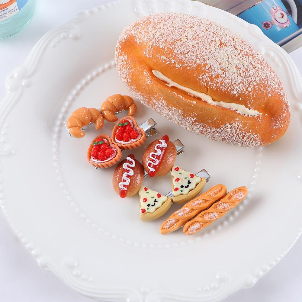 Baby Food Egg - Urocze geometryczne spinki do włosów w