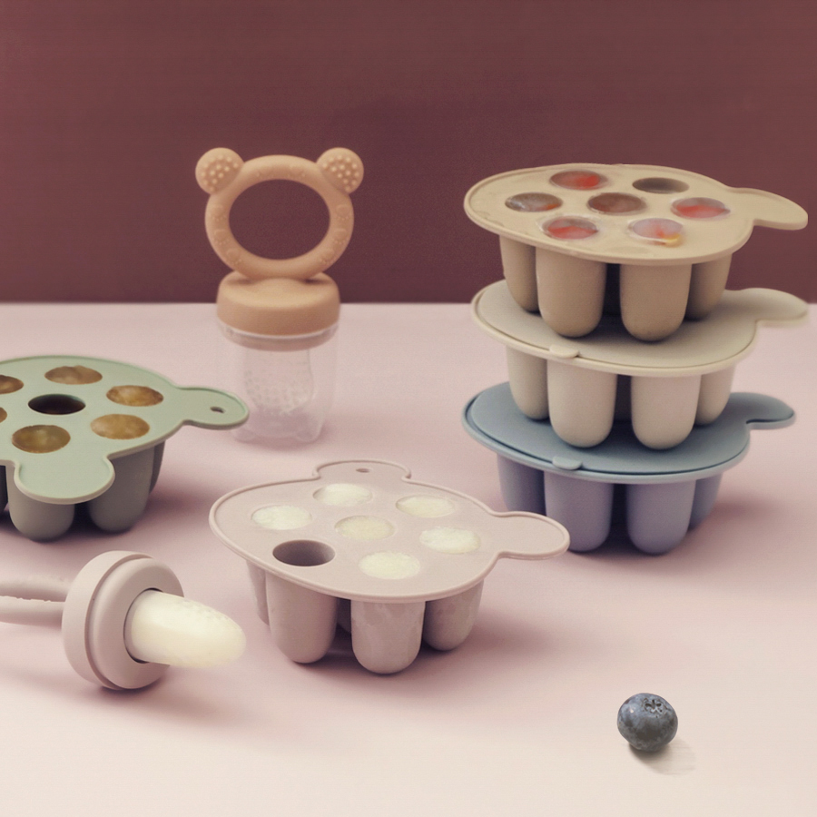 Baby Food Game - Forma silikonowa do lodów dla niemowląt,