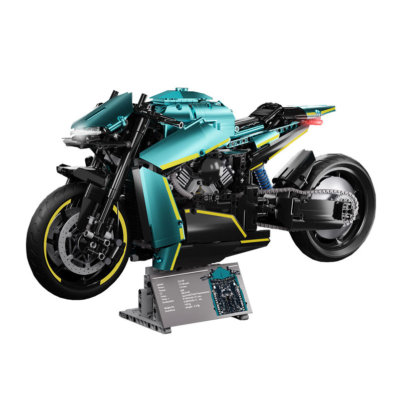 Baby Food Eat - NA STANIE MOC Techniczny 1:5 Motocykl