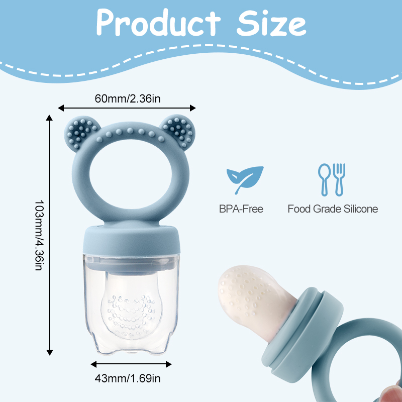Silikonowy podkarmiacz do owoc – Baby Food Feeder recenzja i cena