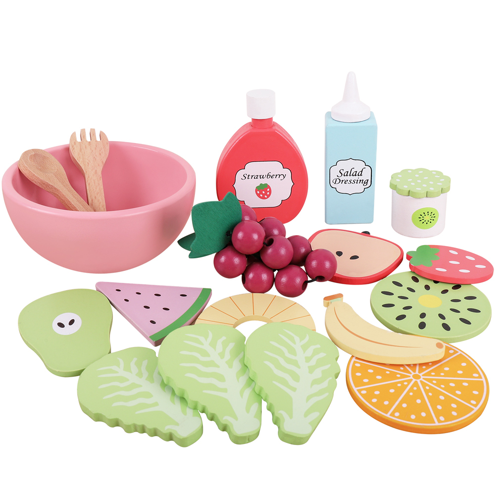 Drewniana zabawka kuchenna do  – Baby Food Under 1 Year recenzja i cena