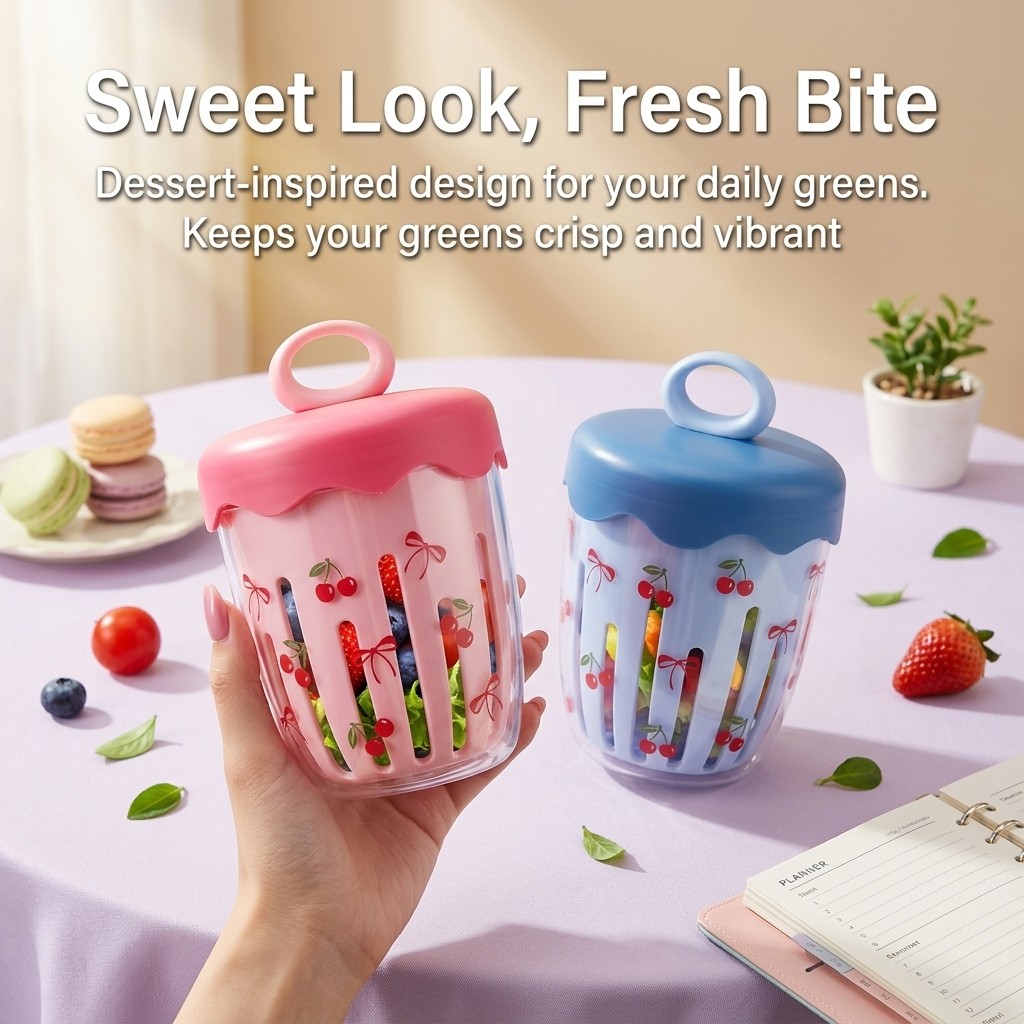 Plastikowy pojemnik na sałatkę – Baby Food Yogurt recenzja i cena