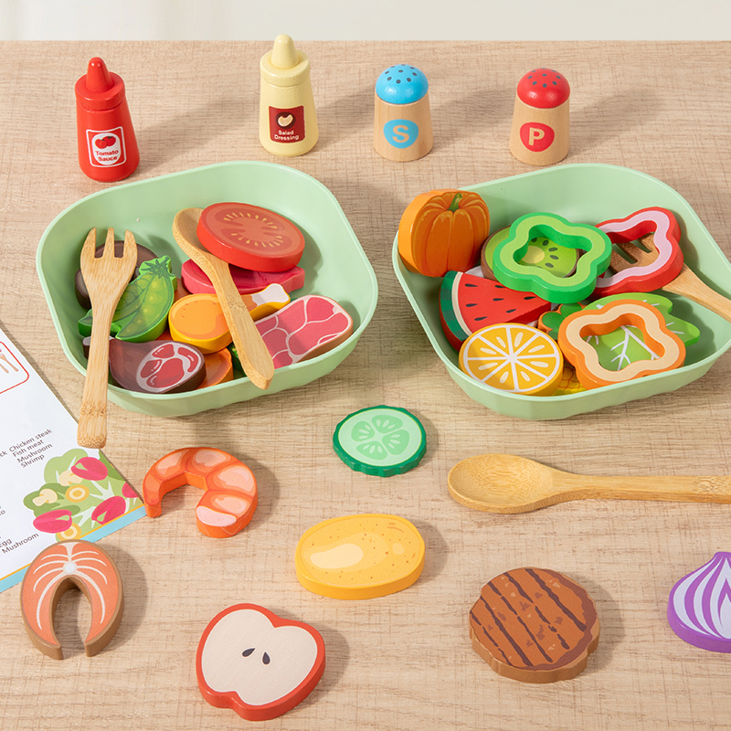 Drewniany Zestaw do Zabawy w G – Baby Food Under 1 Year recenzja i cena