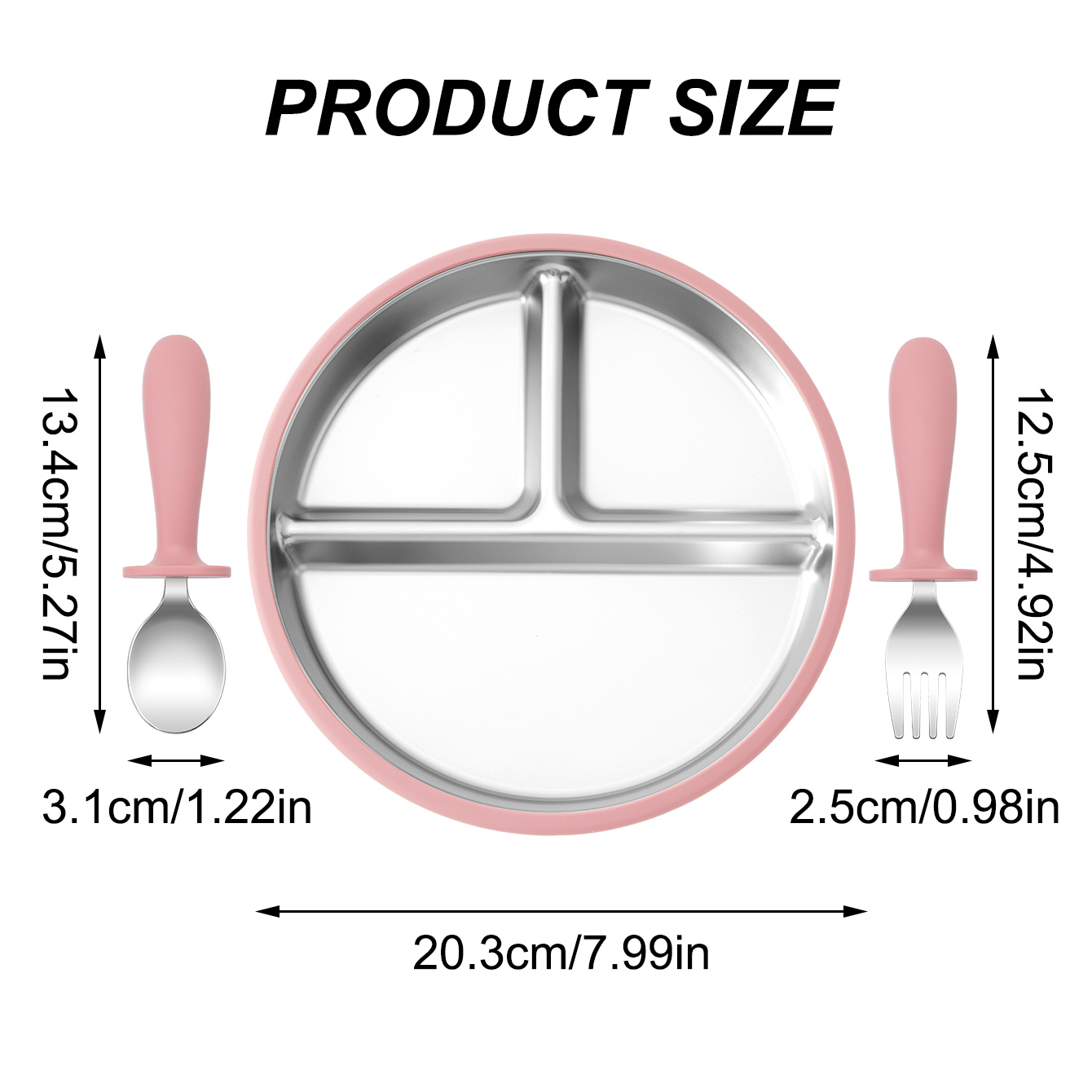 3 SZT. Silikonowy Zestaw do Ka – Self Feed Spoon recenzja i cena