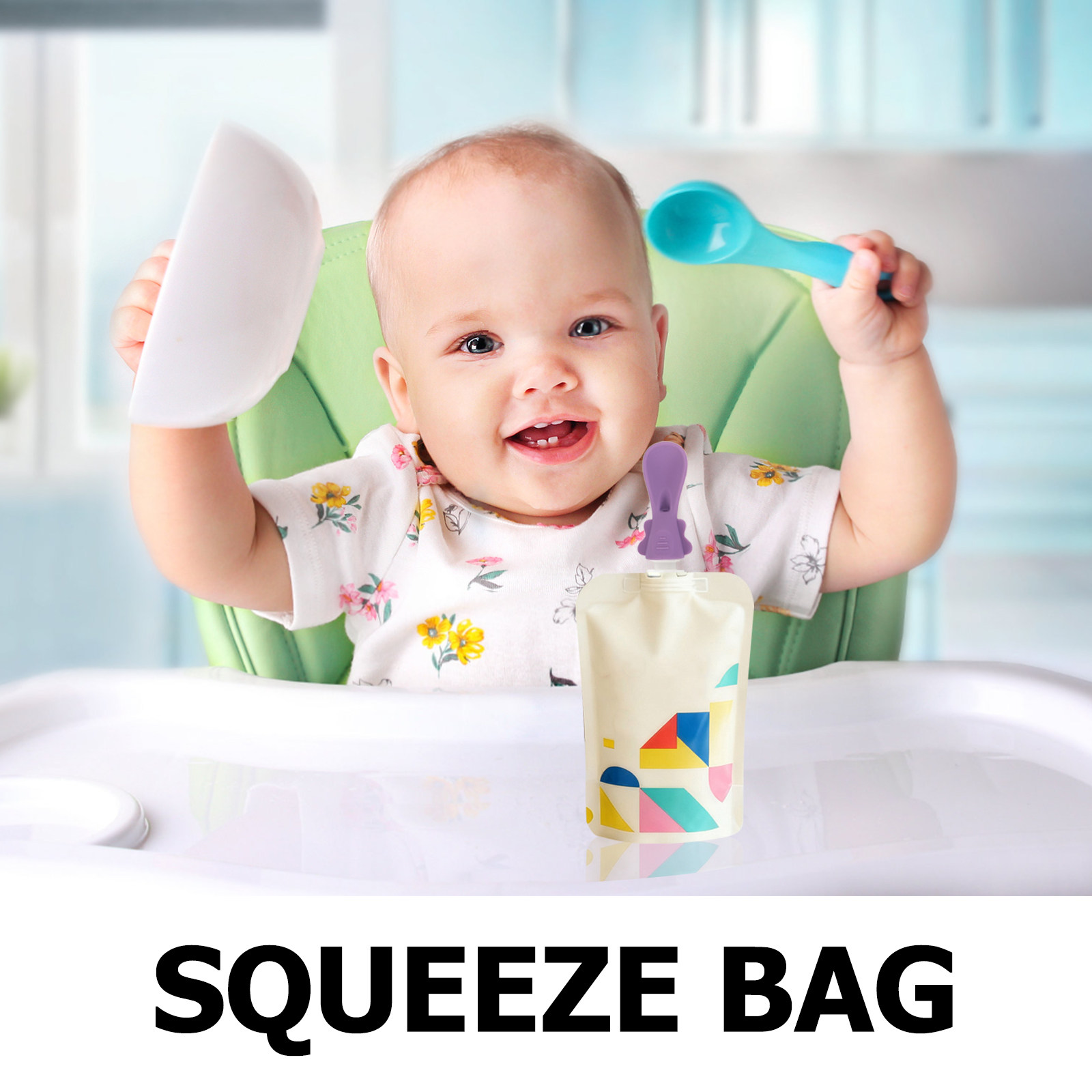 5-częściowy zestaw silikonowyc – Baby Food For Travelling recenzja i cena