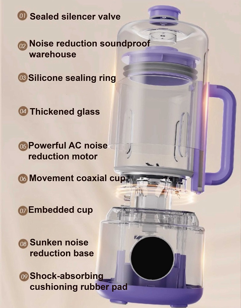 Maszyna do mleka sojowego 1100 – Baby Food Blender And Steamer recenzja i cena