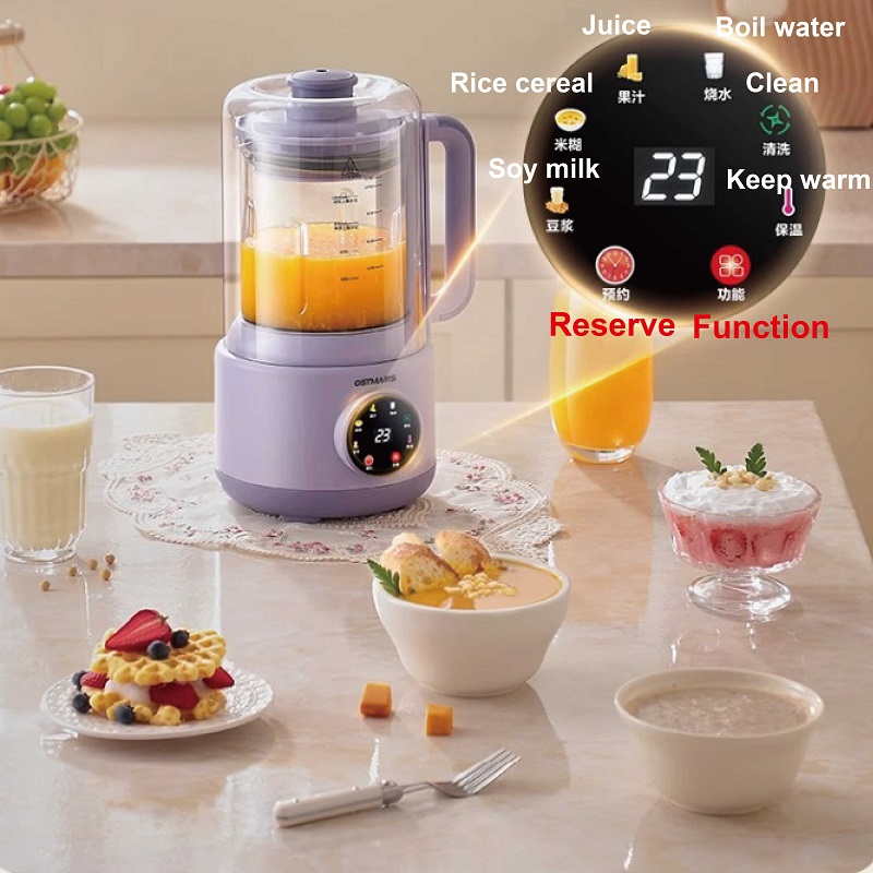 Maszyna do mleka sojowego 1100 – Baby Food Blender And Steamer recenzja i cena