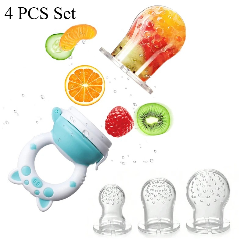 4 szt./zestaw Silikonowy podaj – Baby Food Feeder recenzja i cena
