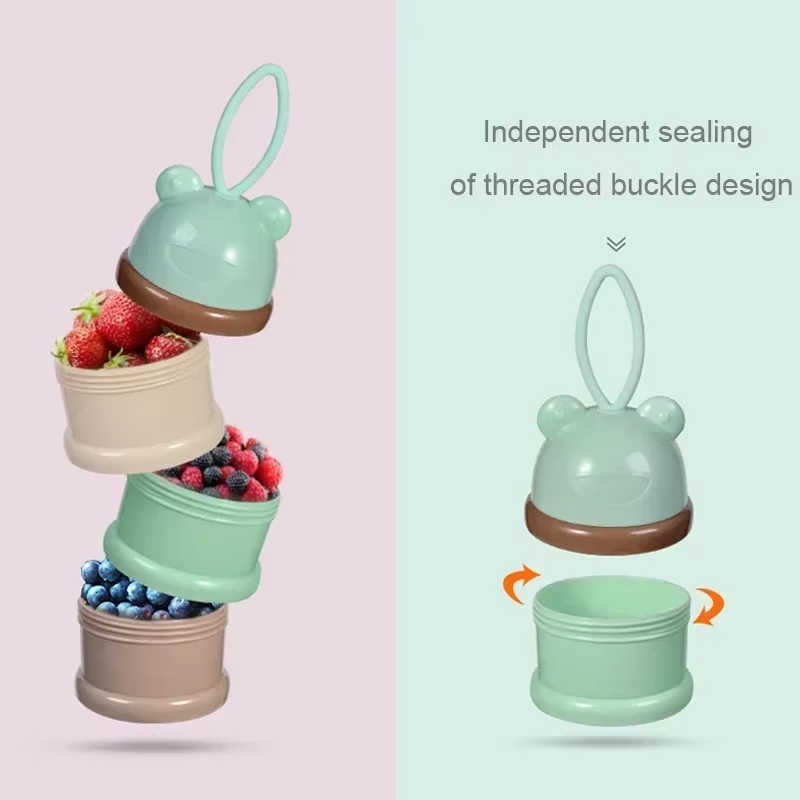 Kolorowe pudełko na mleko w pr – Baby Food For Travelling recenzja i cena