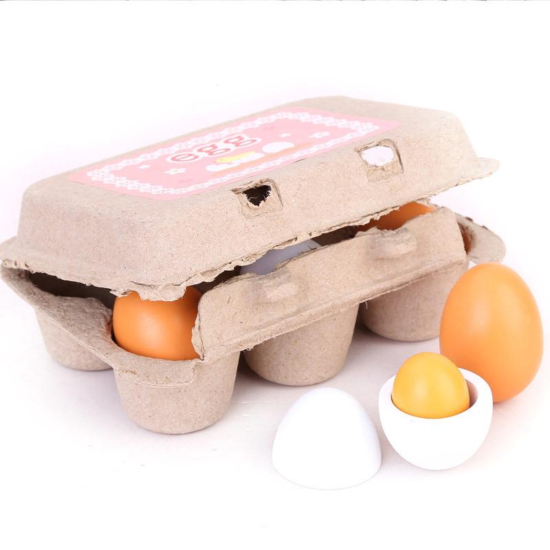 6Pcs Zestaw drewnianych sztucz – Baby Food Egg recenzja i cena