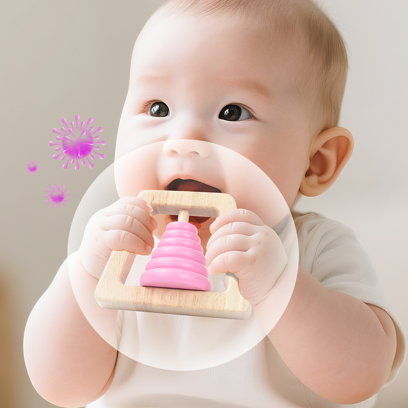 Zestaw drewnianych zabawek Mon – Baby Food Under 1 Year recenzja i cena