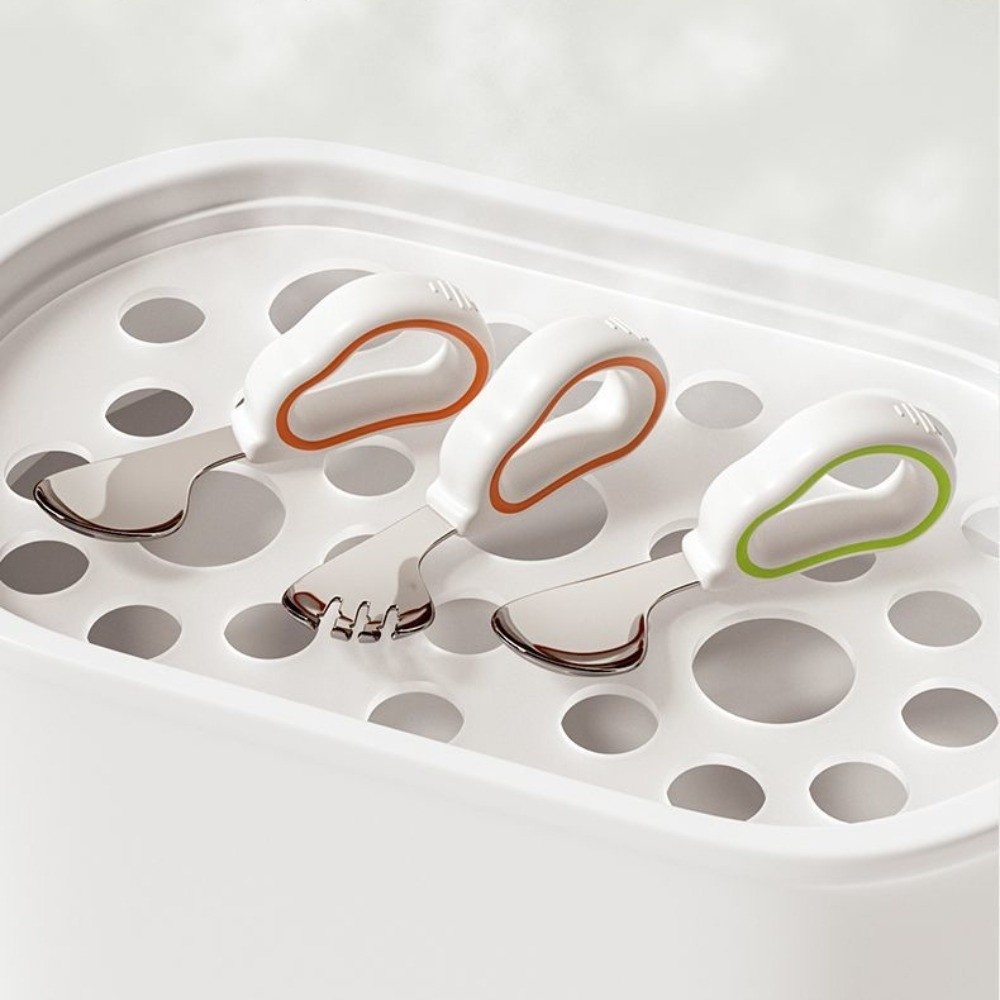 Silikonowy zestaw widelca i ły – Self Feed Spoon recenzja i cena