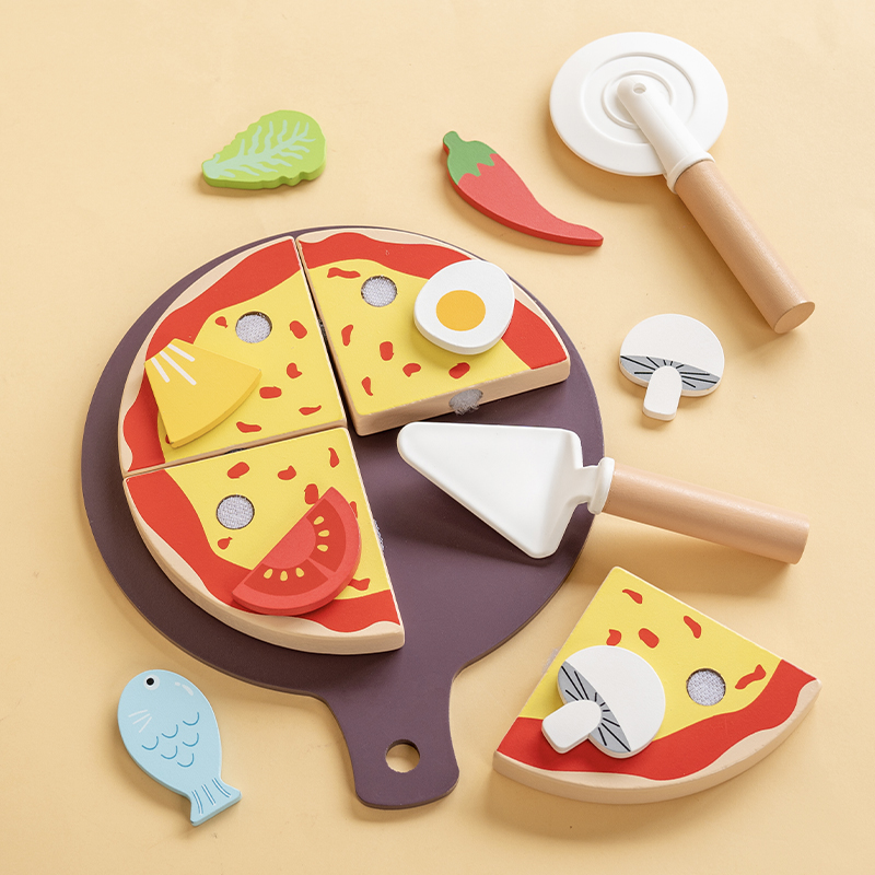 Zabawka do krojenia pizzy dla  – Baby Food Under 1 Year recenzja i cena
