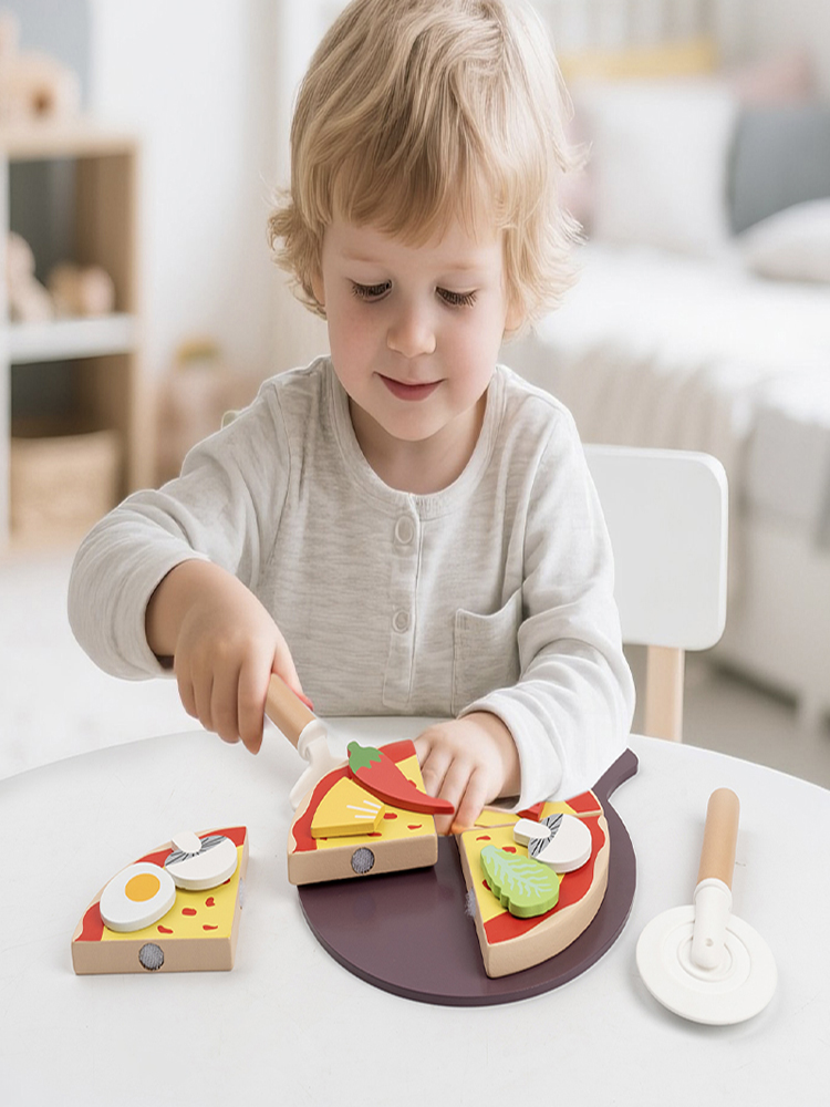 Zabawka do krojenia pizzy dla  – Baby Food Under 1 Year recenzja i cena
