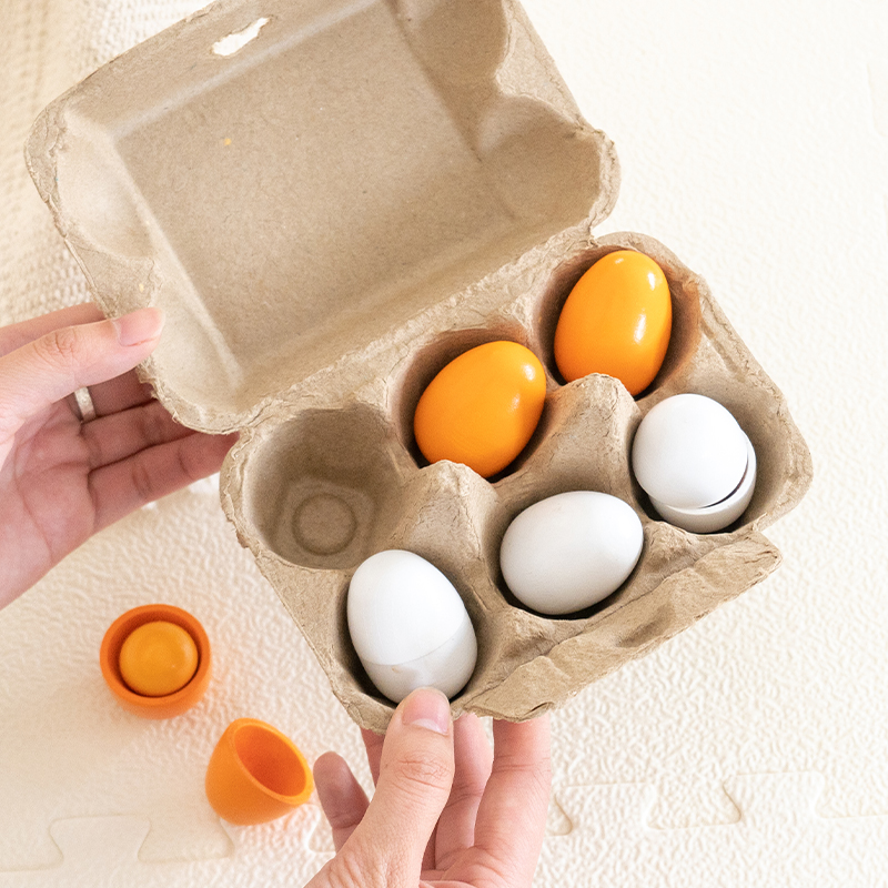 6 sztuk drewnianych jajek Zaba – Baby Food Under 1 Year recenzja i cena