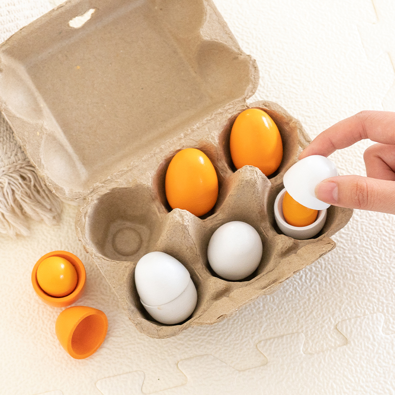 6 sztuk drewnianych jajek Zaba – Baby Food Under 1 Year recenzja i cena
