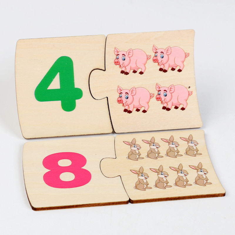 Drewniane puzzle dla dzieci z  – Baby Food Game recenzja i cena