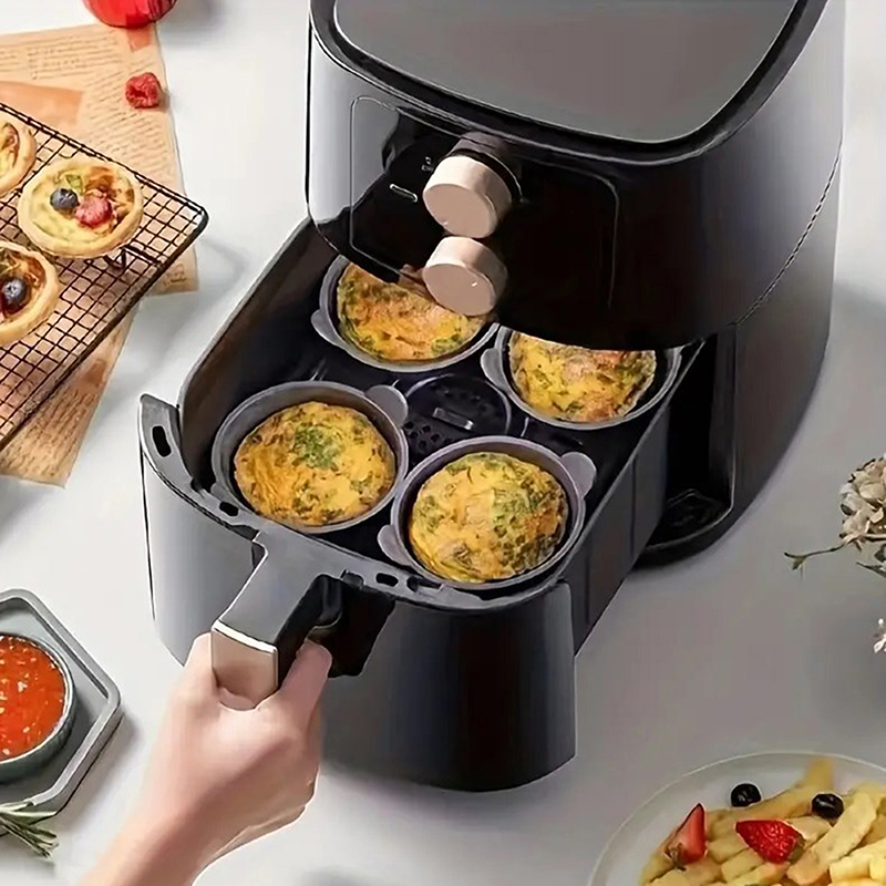 3/4/6/12Pcs Frytownica powietr – Baby Food Egg recenzja i cena