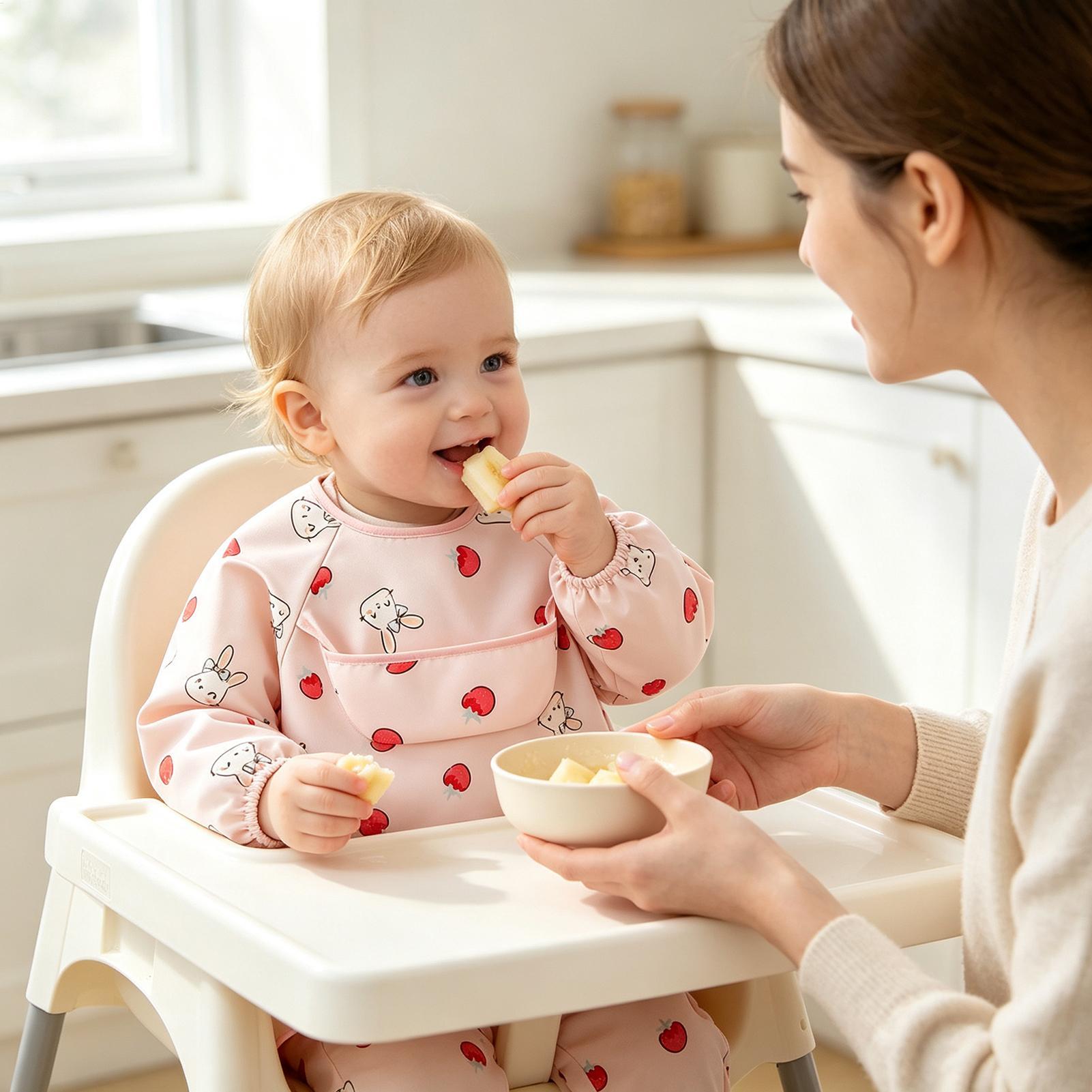 Śliniak dla dziecka, miękki, r – Baby Food In Restaurant recenzja i cena