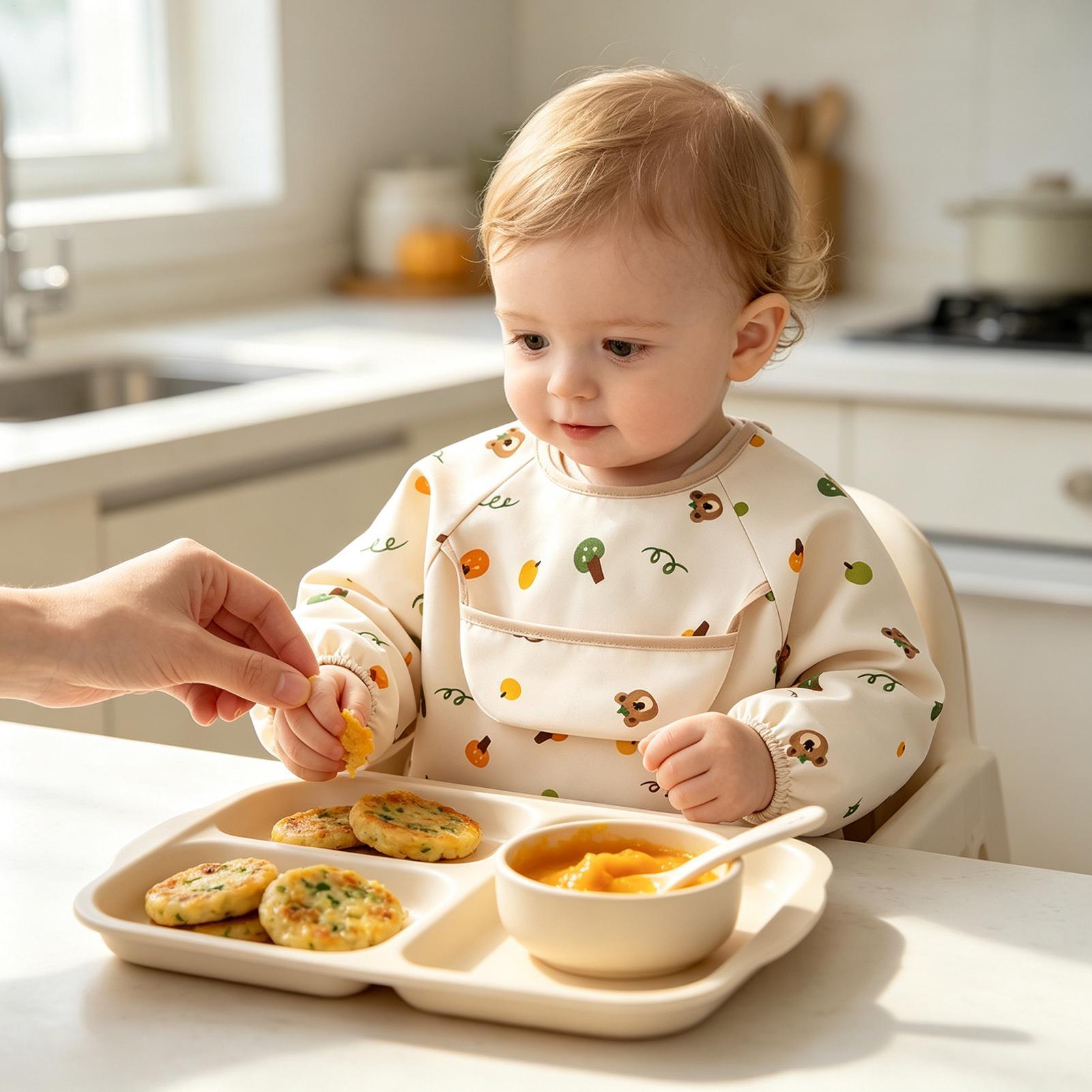 Śliniak dla dziecka, miękki, r – Baby Food In Restaurant recenzja i cena