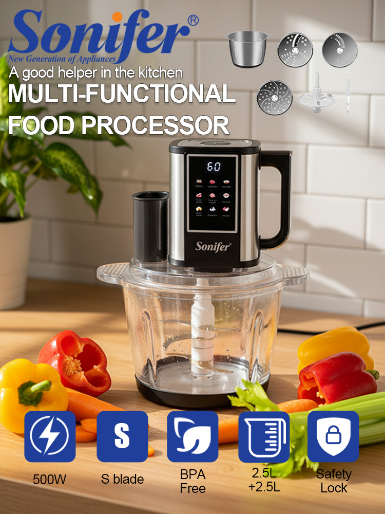 Robot kuchenny 10 w 1 Sonifer  – Baby Food Blender And Steamer recenzja i cena