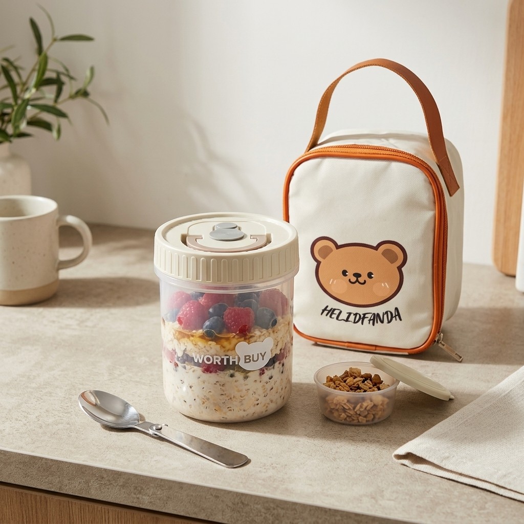 Pojemnik na owsiankę na noc z  – Baby Food Yogurt recenzja i cena