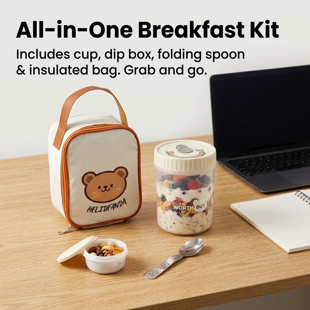 Pojemnik na owsiankę na noc z  – Baby Food Yogurt recenzja i cena