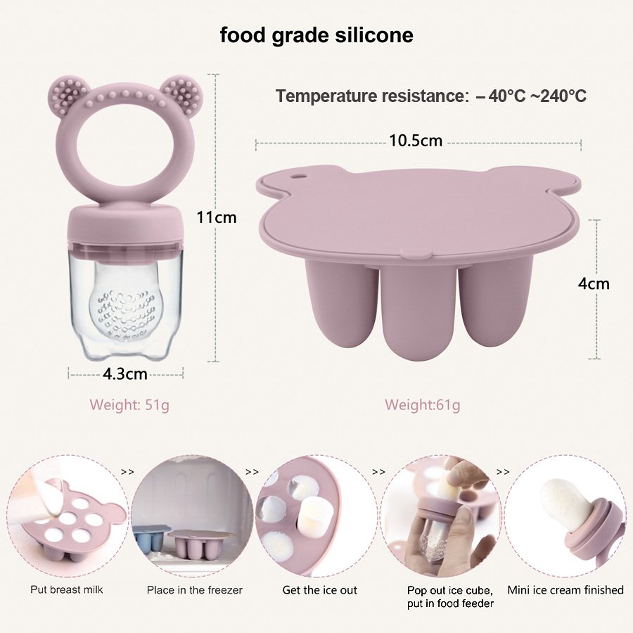 Forma silikonowa do lodów dla  – Baby Food Game recenzja i cena