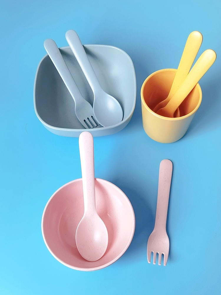 Zestaw sztućców z włókna bambu – Baby Food In Restaurant recenzja i cena