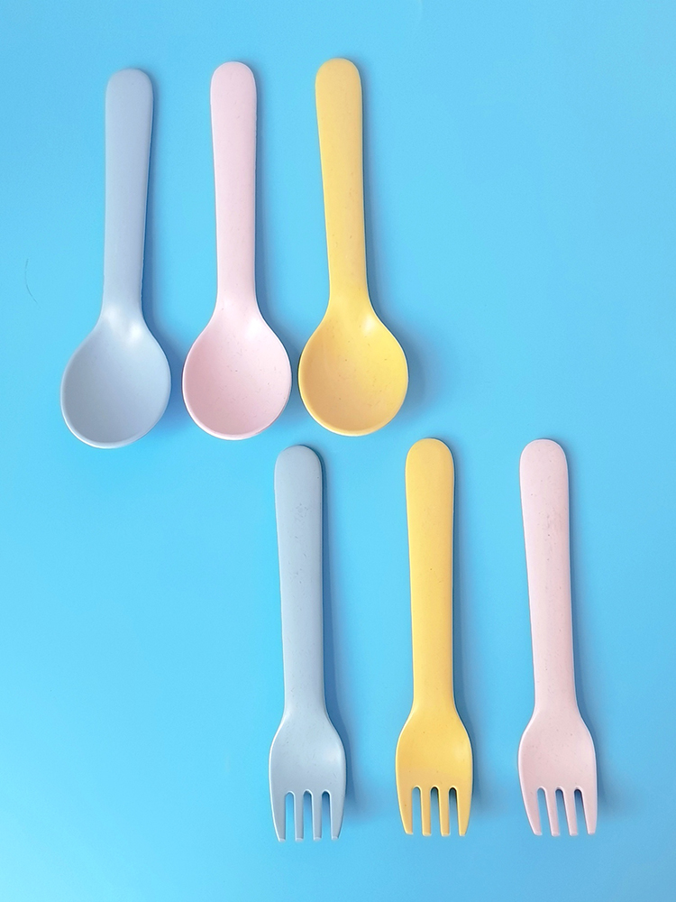 Zestaw sztućców z włókna bambu – Baby Food In Restaurant recenzja i cena