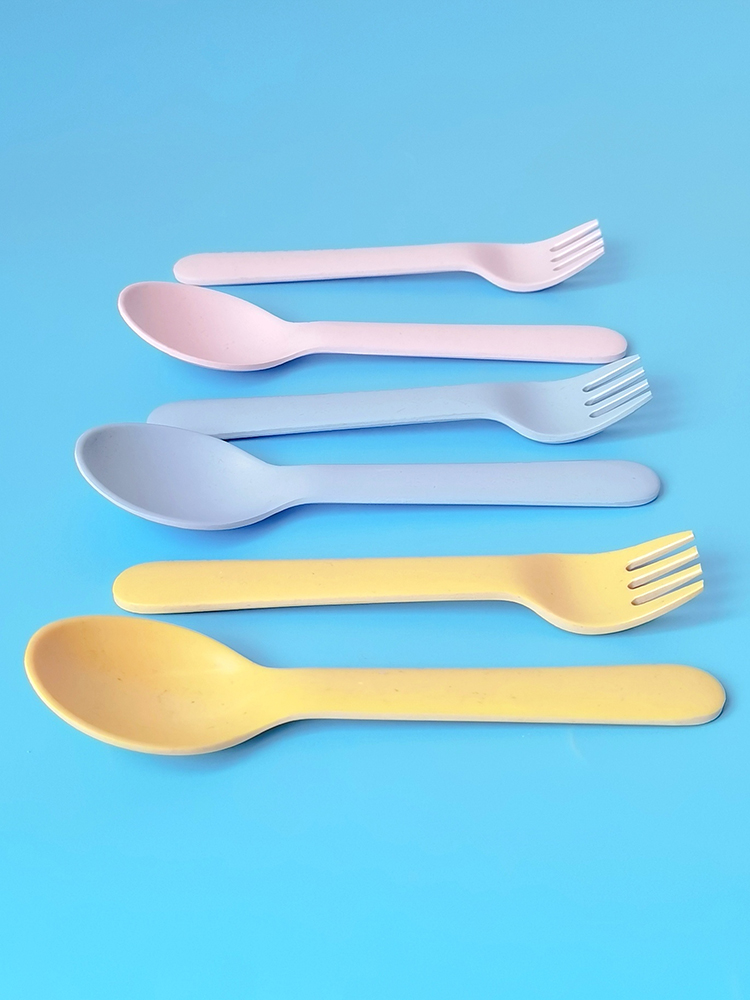 Zestaw sztućców z włókna bambu – Baby Food In Restaurant recenzja i cena