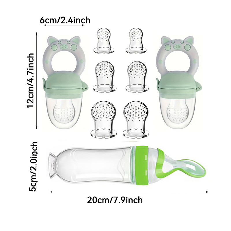 9 szt. Sztućców do karmienia:  – Baby Food Lunch recenzja i cena