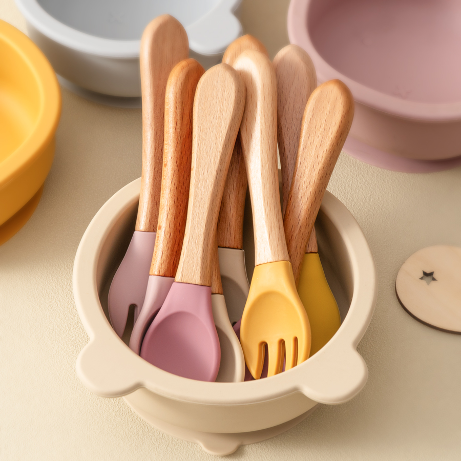 2 szt. Łyżki do nauki dla dzie – Baby Food Lunch recenzja i cena