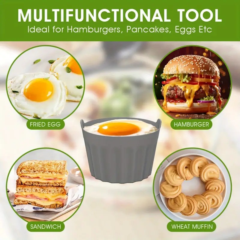 4 szt. Silikonowe foremki do f – Baby Food Egg recenzja i cena