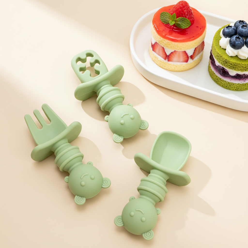 3-częściowy zestaw łyżeczek i  – Baby Food Lunch recenzja i cena