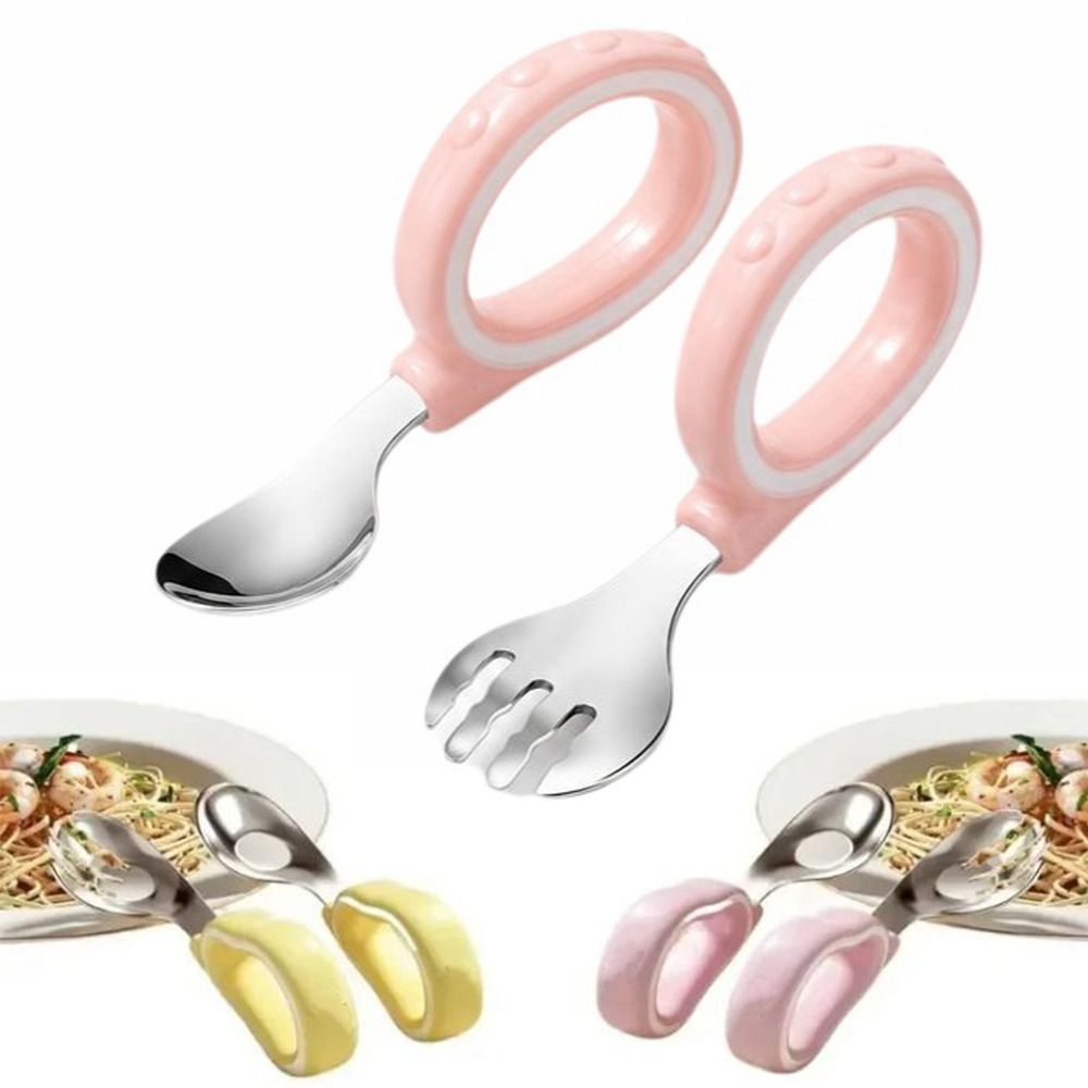 Zestaw łyżek i widelców ze sta – Self Feed Spoon recenzja i cena