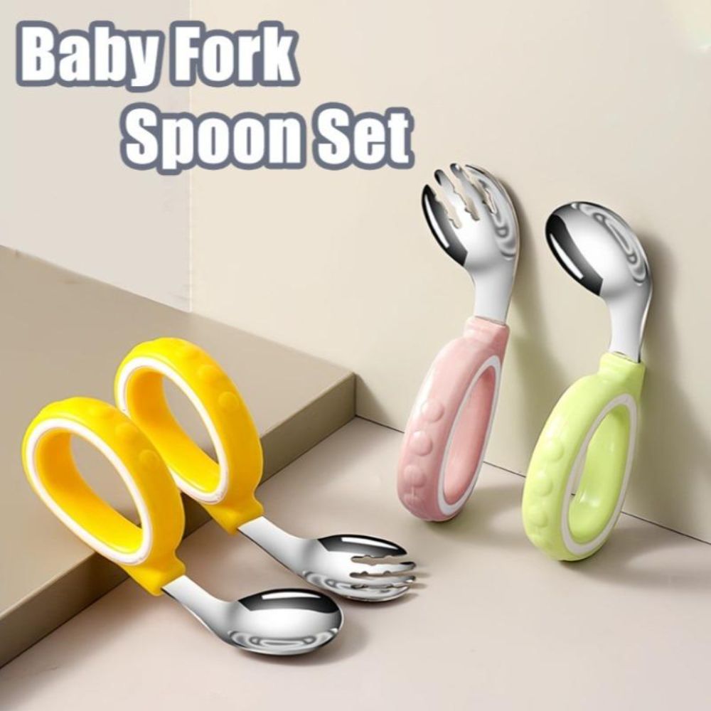 Zestaw łyżek i widelców ze sta – Self Feed Spoon recenzja i cena
